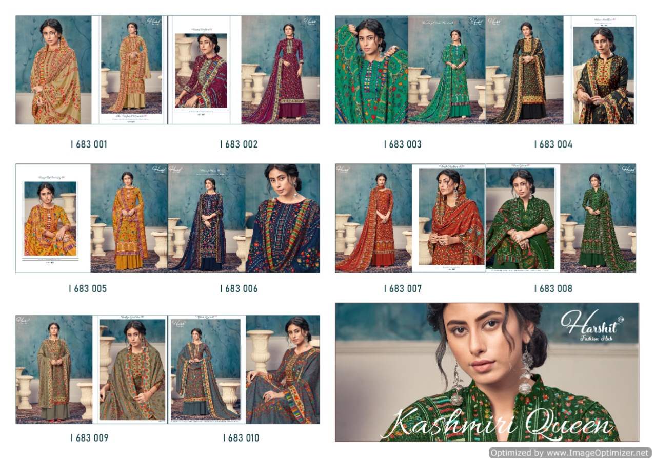 Harshit Presents  Kashmiri Queen  Pashmina Collection
