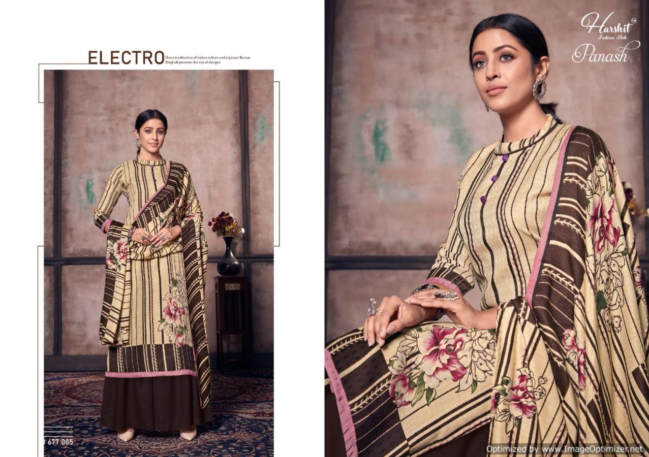 Harshit Presents  Panash  Designer Dress Material