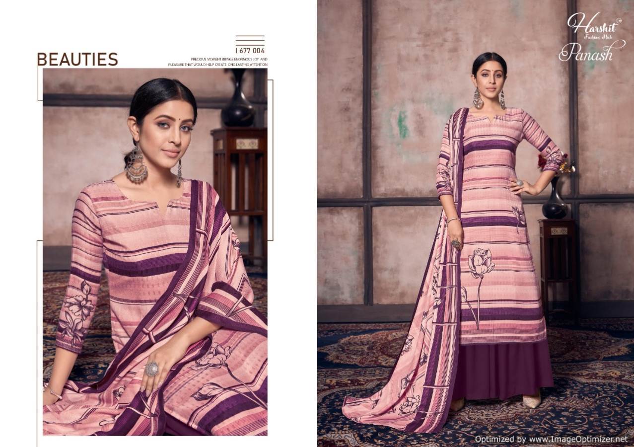Harshit Presents  Panash  Designer Dress Material