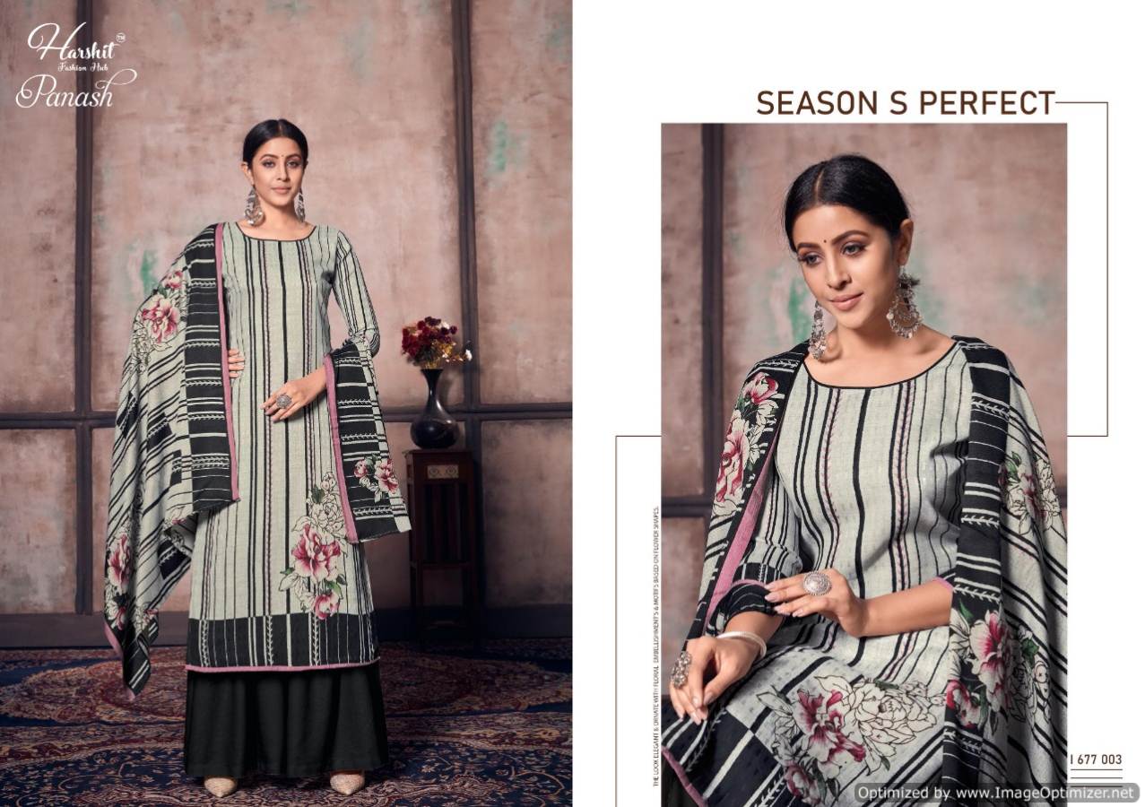 Harshit Presents  Panash  Designer Dress Material