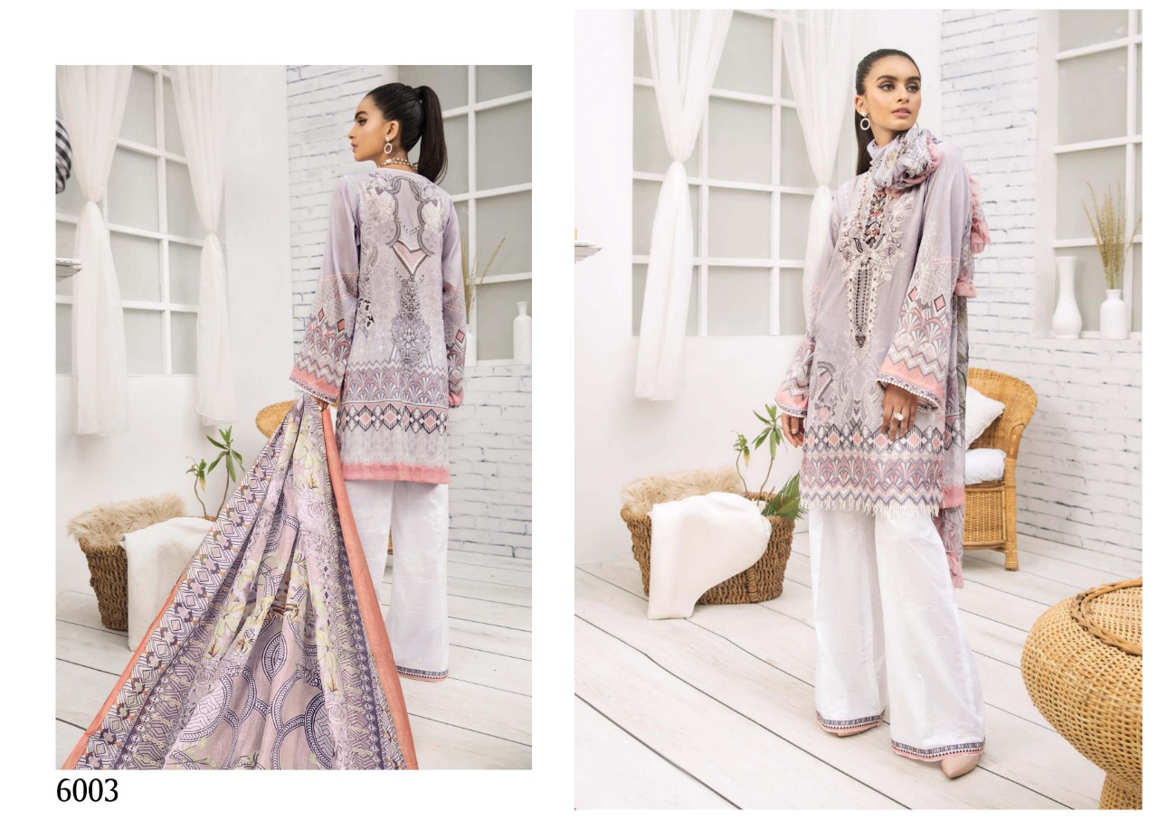 Iris Vol 6  Karachi Dress Material