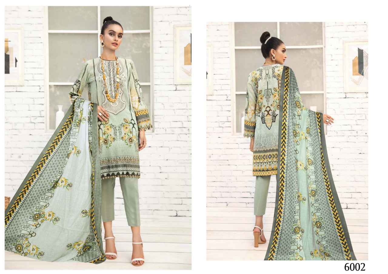 Iris Vol 6  Karachi Dress Material