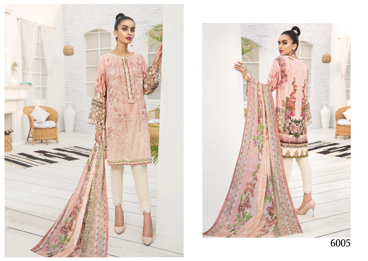 Iris Vol 6  Karachi Dress Material