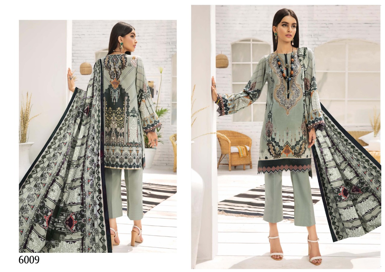 Iris Vol 6  Karachi Dress Material