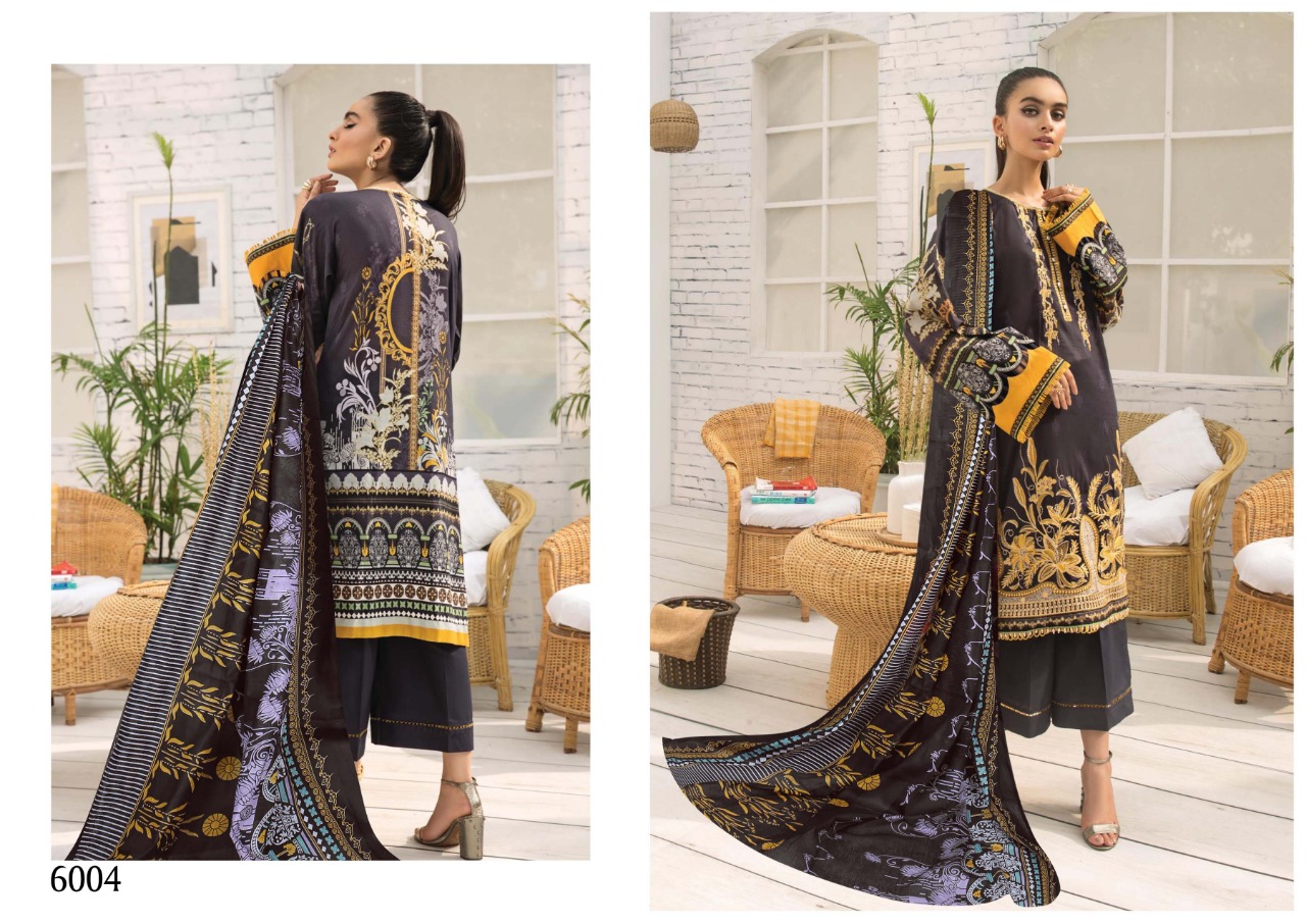 Iris Vol 6  Karachi Dress Material