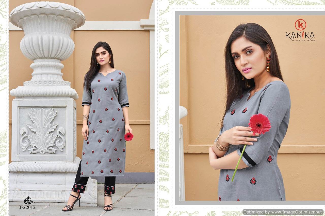 Kanika  Presents Julite Vol 2 Designer  Kurti With Bottom