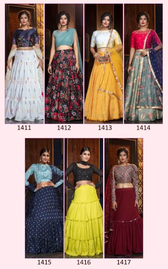Kf Presents Girly Vol 7 Designer Exclusive Lehenga Choli Collection