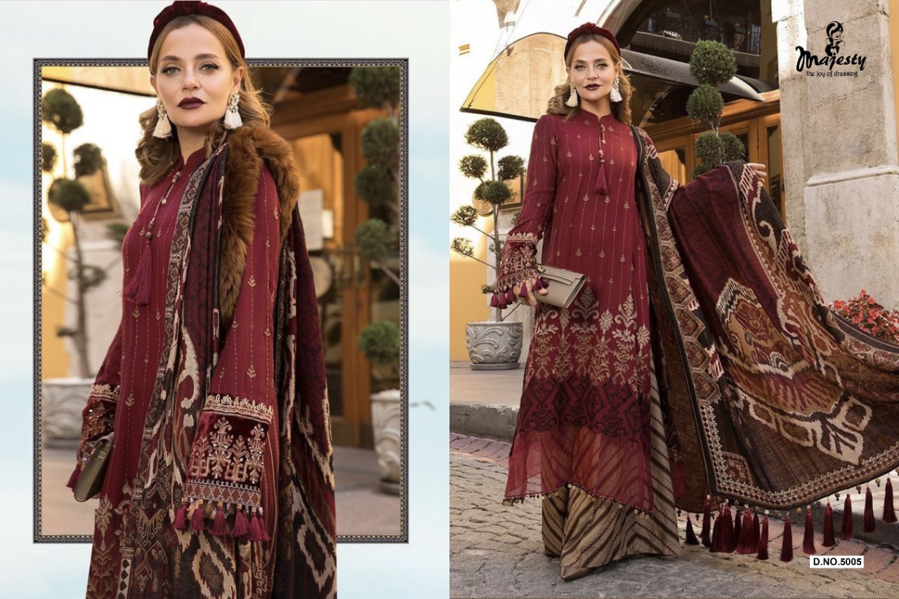 Majesty Presents  Maria B Vol 5 Pakistani Salwar Suits
