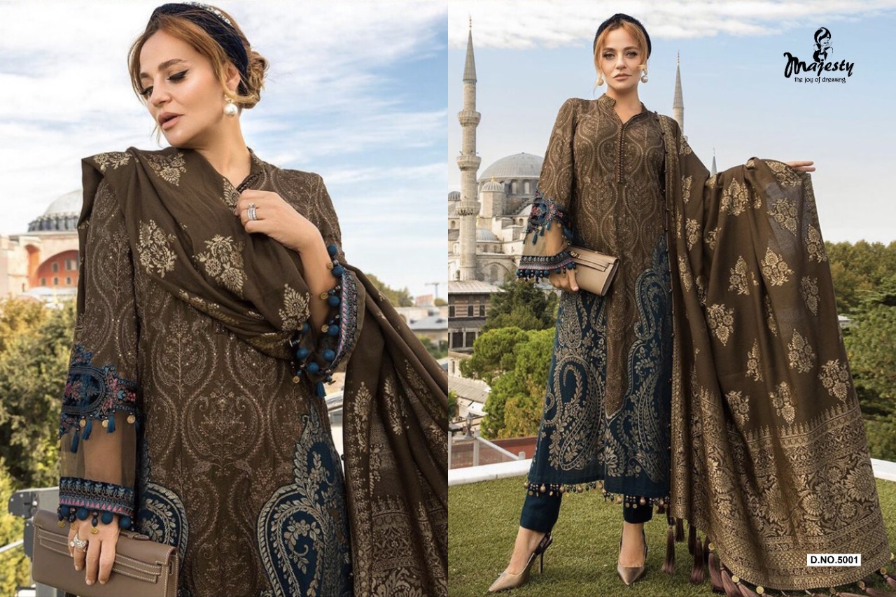 Majesty Presents  Maria B Vol 5 Pakistani Salwar Suits