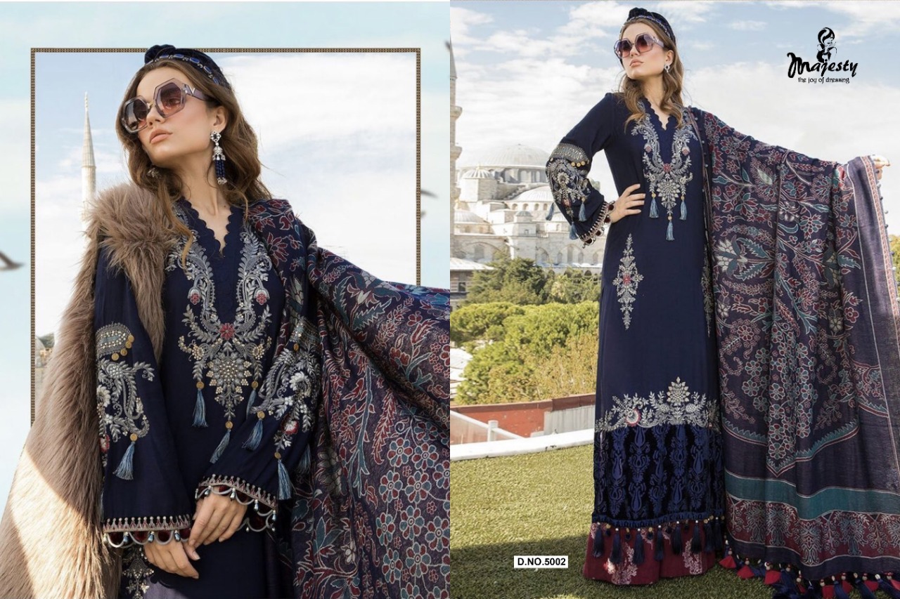 Majesty Presents  Maria B Vol 5 Pakistani Salwar Suits