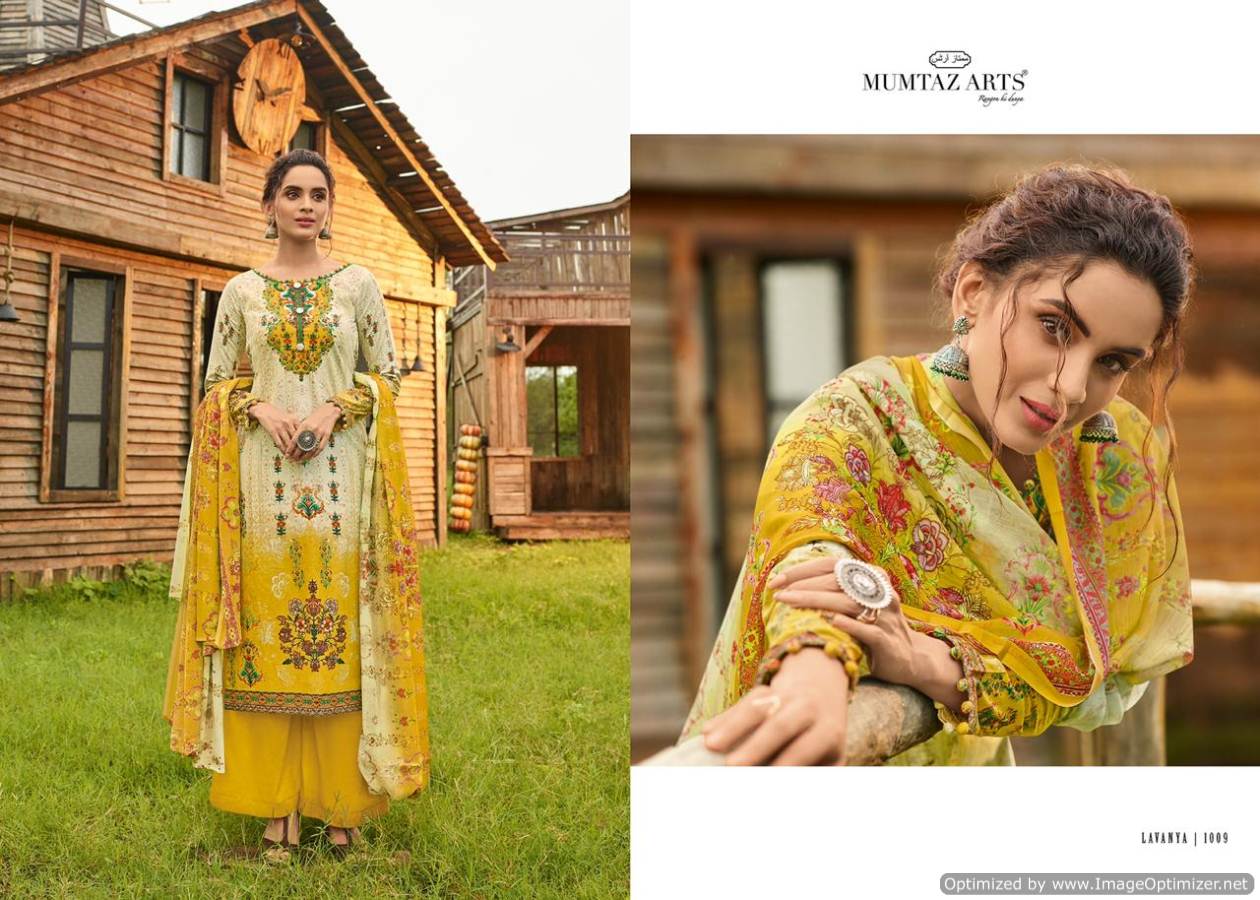 Mumtaz Presents Lavanya  Designer Dress Material