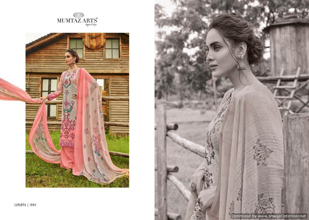 Mumtaz Presents Lavanya  Designer Dress Material