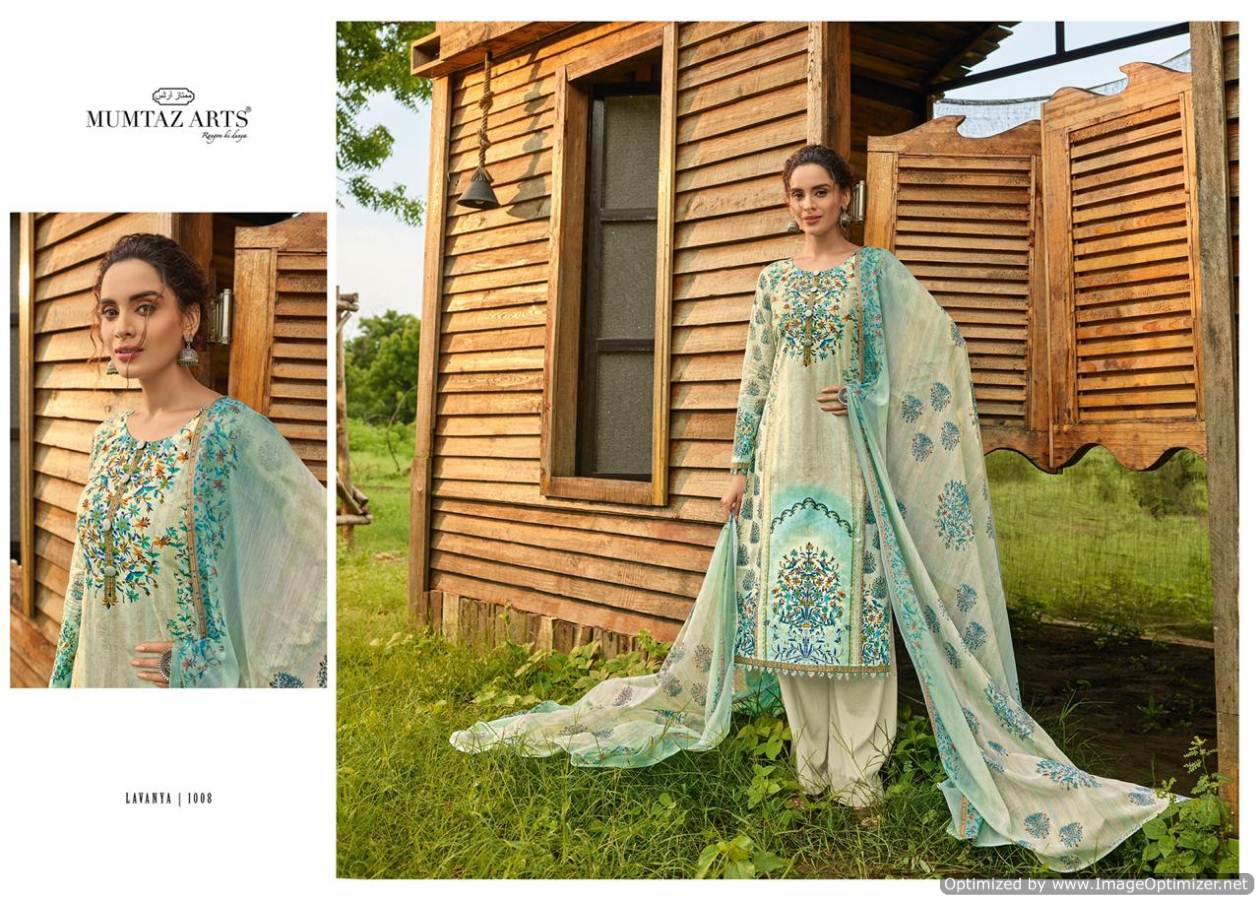 Mumtaz Presents Lavanya  Designer Dress Material