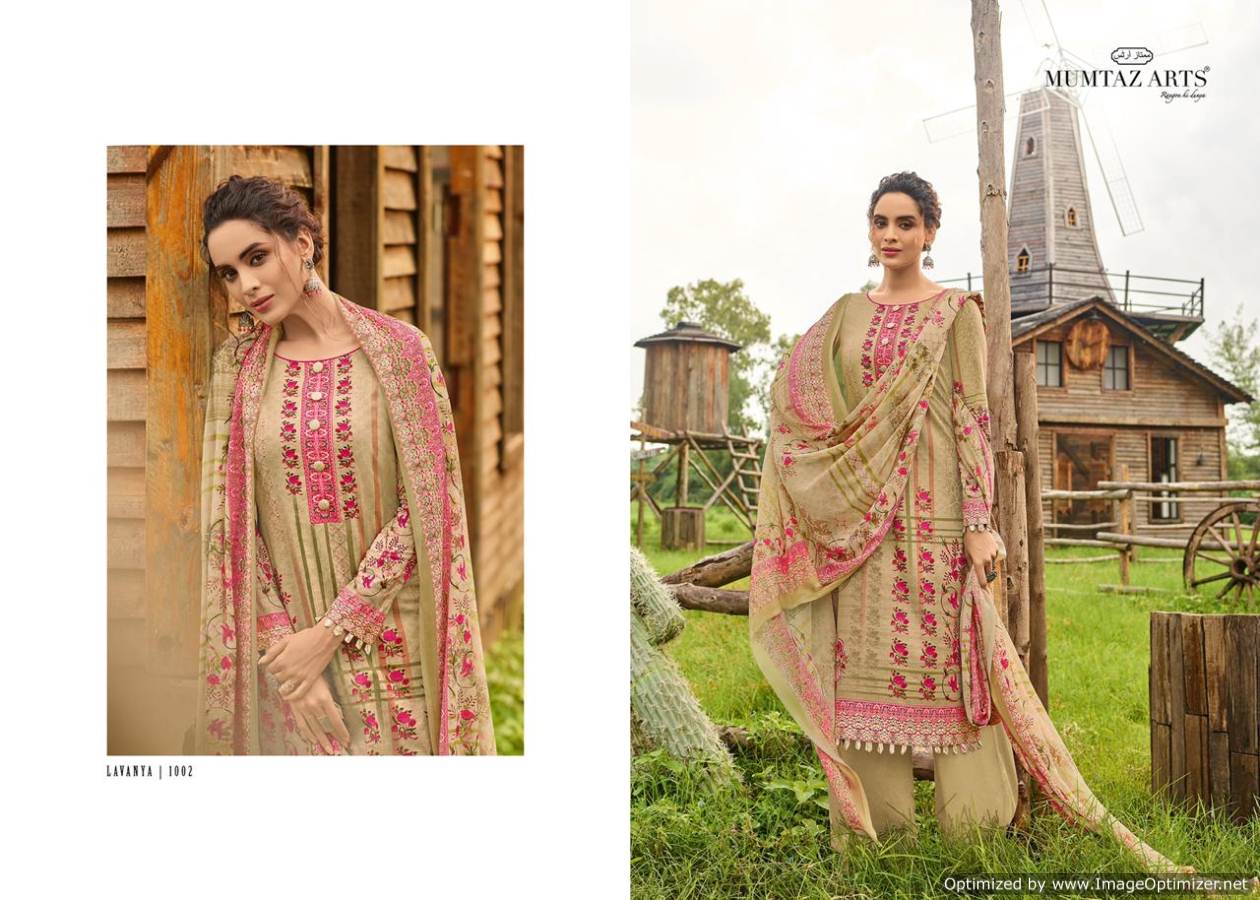 Mumtaz Presents Lavanya  Designer Dress Material