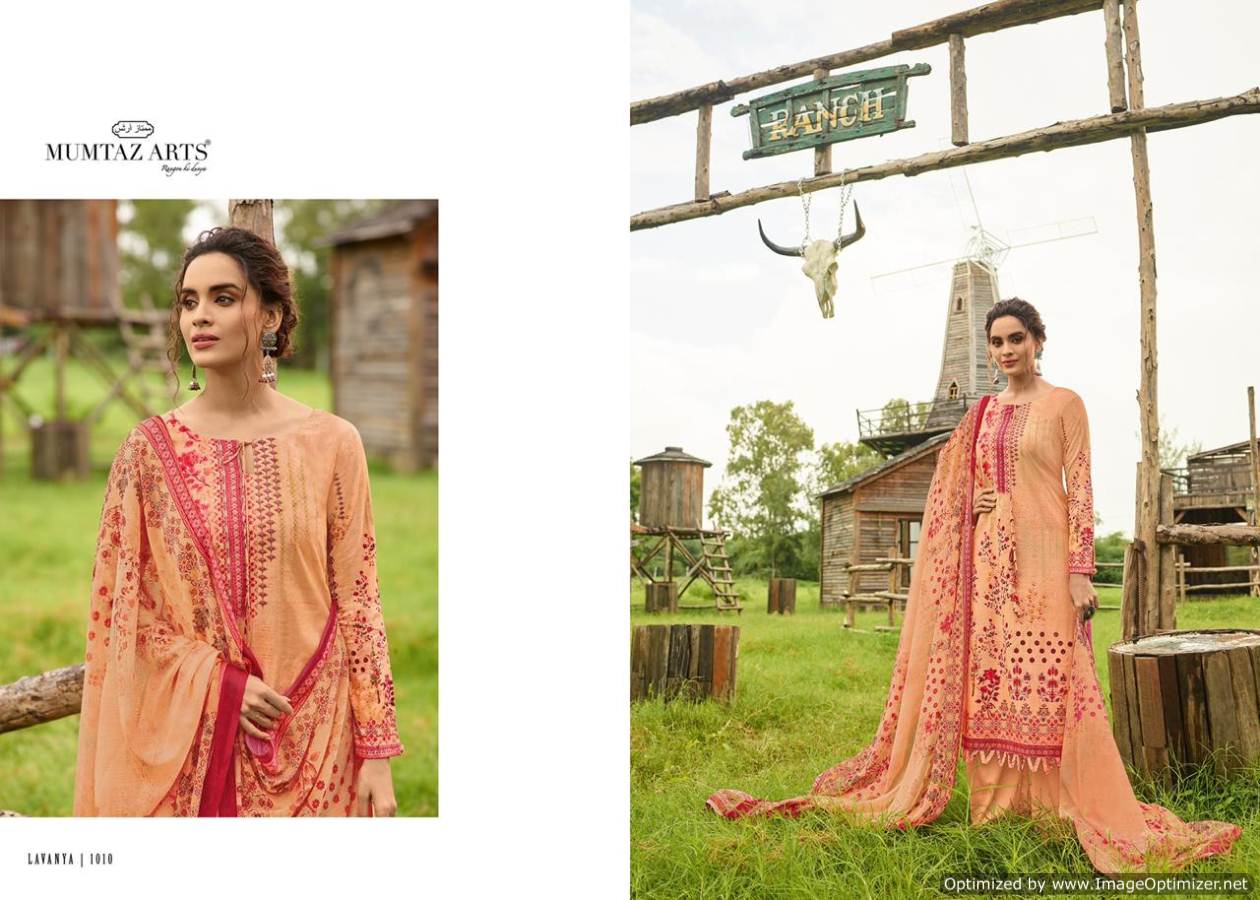 Mumtaz Presents Lavanya  Designer Dress Material