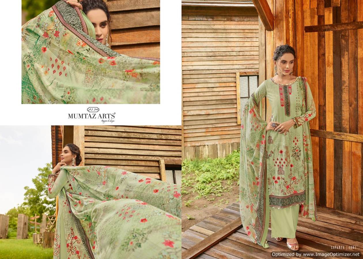 Mumtaz Presents Lavanya  Designer Dress Material