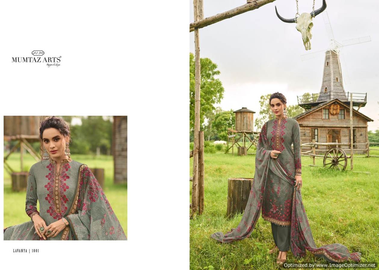 Mumtaz Presents Lavanya  Designer Dress Material