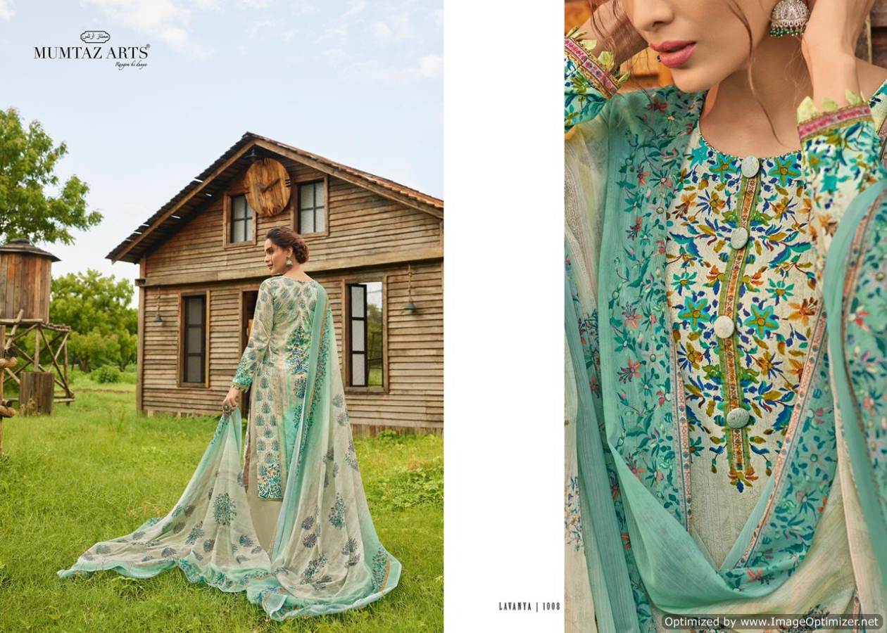 Mumtaz Presents Lavanya  Designer Dress Material