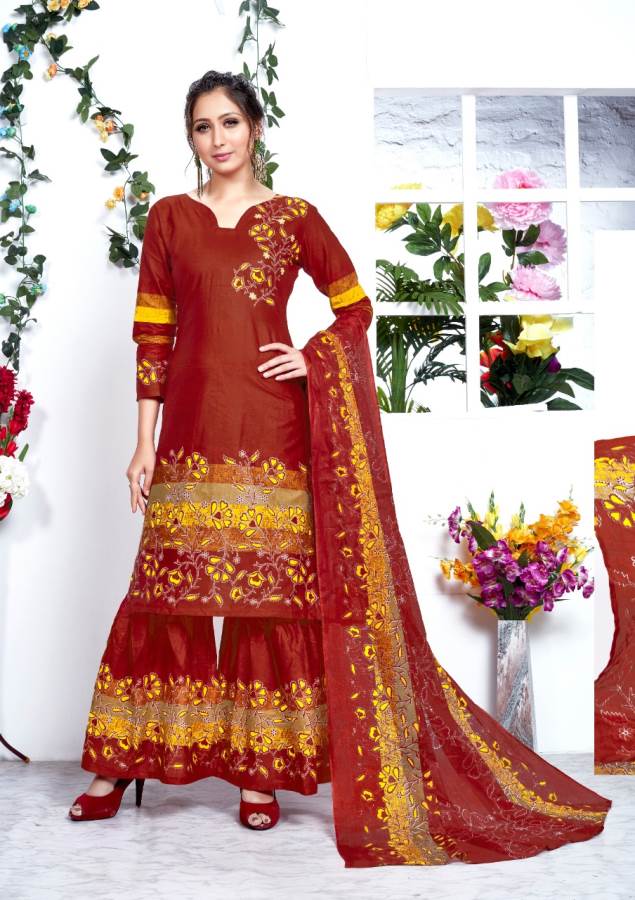Nand Gopal Presents Madhubala Collection Of Pure Cotton Classy Printed Dress Materials