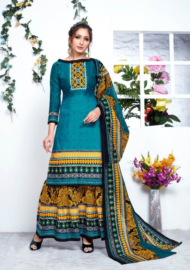 Nand Gopal Presents Madhubala Collection Of Pure Cotton Classy Printed Dress Materials
