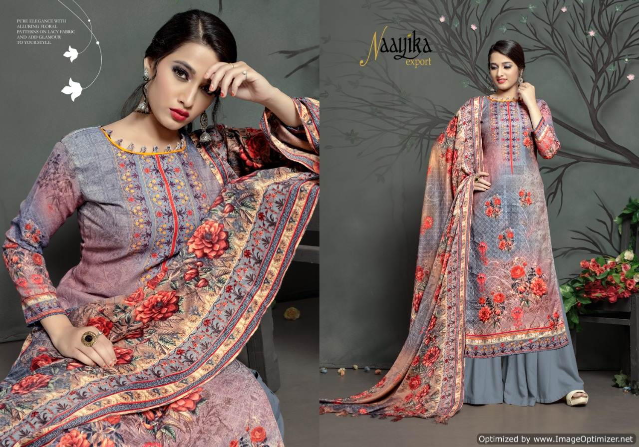 Naayika Flavorous Vol 2  Designer Dress Material (12 Pcs Set)