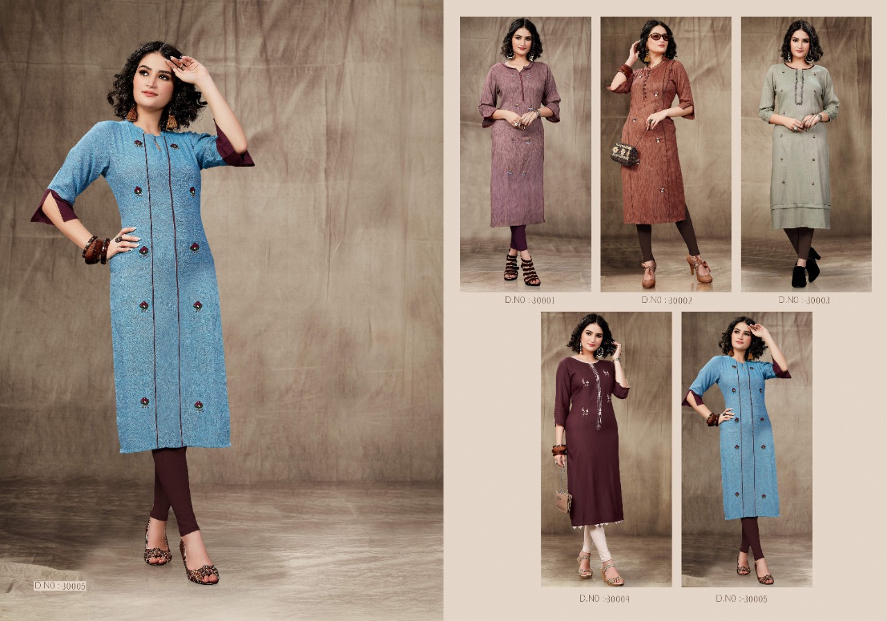 New Collection Of Falak Fency Office Wear Kurtis.