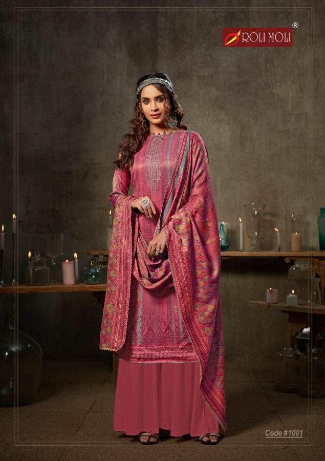 Roli Moli Presents  Silky  Vol 7  Designer Dress Material