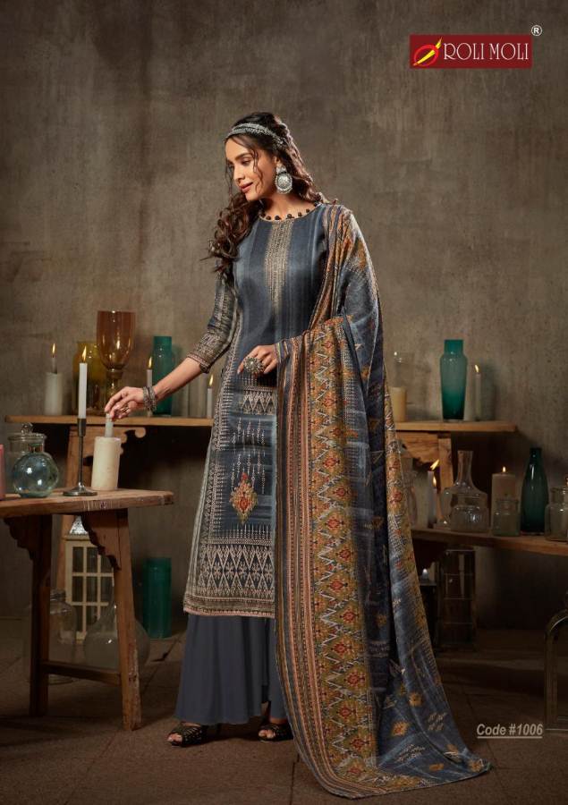 Roli Moli Presents  Silky  Vol 7  Designer Dress Material