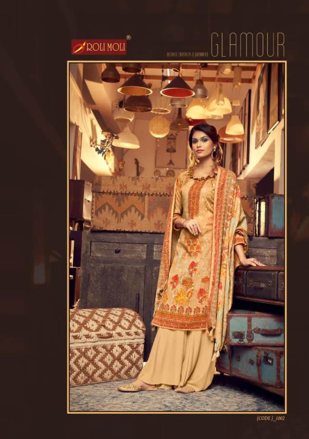 Roli Moli Presents  Silky  Vol 8  Designer Dress Material