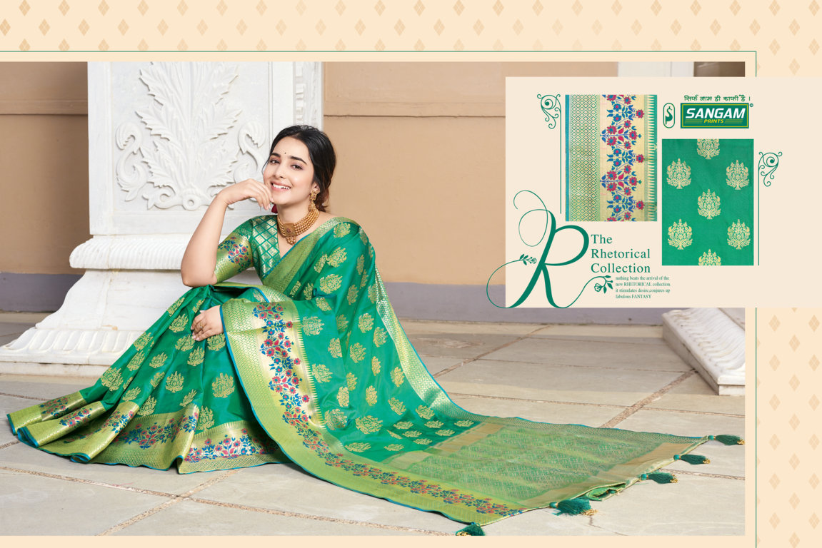 Sangam Presents  Kanshula Festive Wear Saree Collection