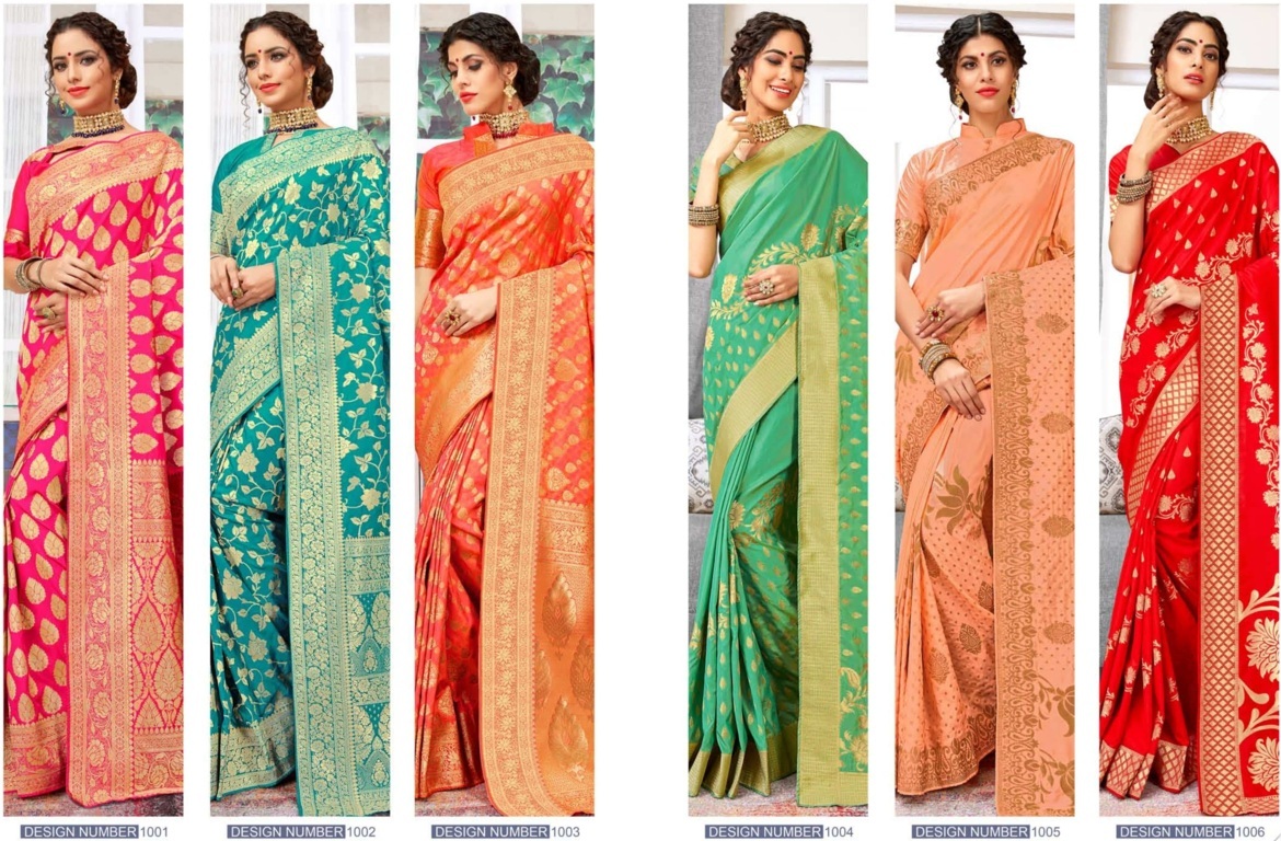 Sangam Presents Polki Silk Designer Saree Collection