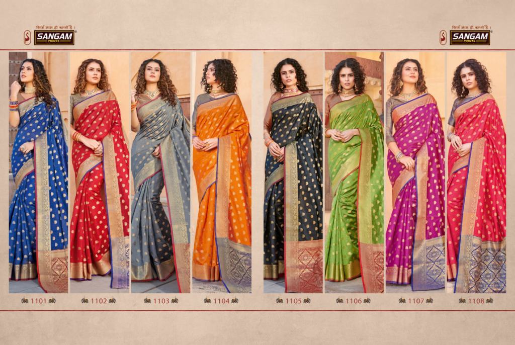 Sangam Presents Shehnai Designer Saree Collection