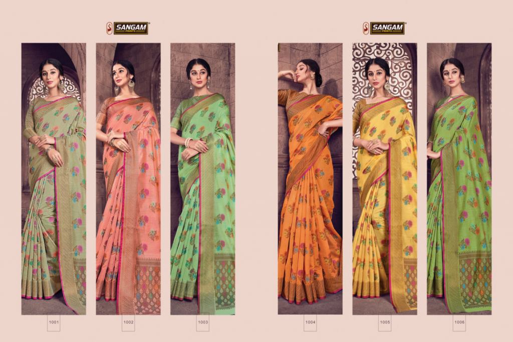 Sangam  Presents Sundari Cotton  Saree Collection