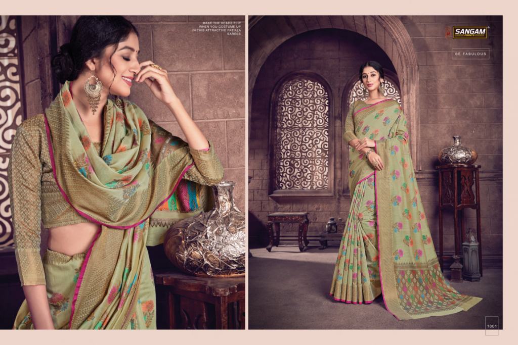 Sangam  Presents Sundari Cotton  Saree Collection