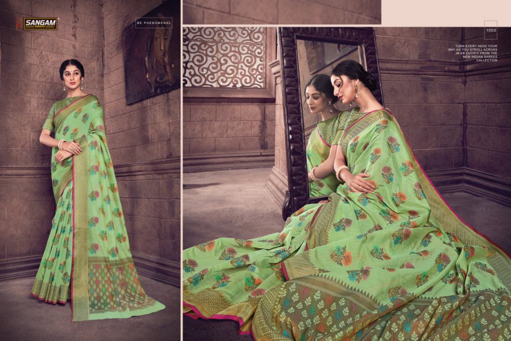 Sangam  Presents Sundari Cotton  Saree Collection