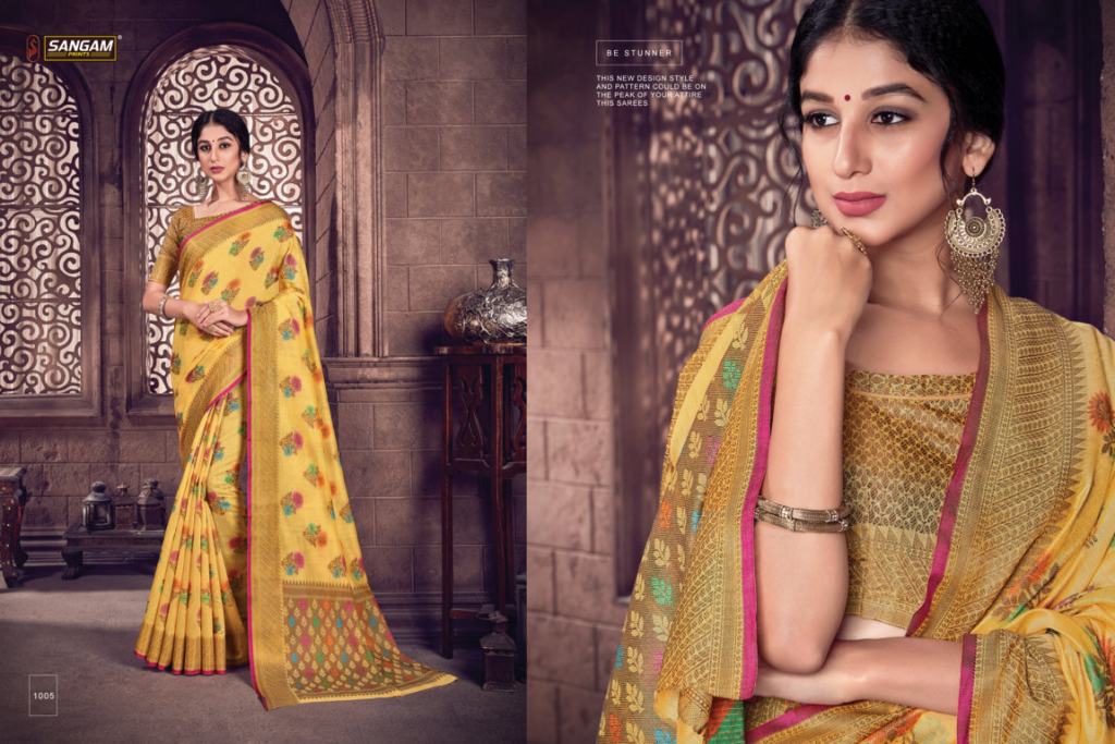 Sangam  Presents Sundari Cotton  Saree Collection