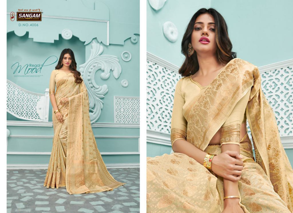 Sangam  Presents Vanshika  Sarees Collection