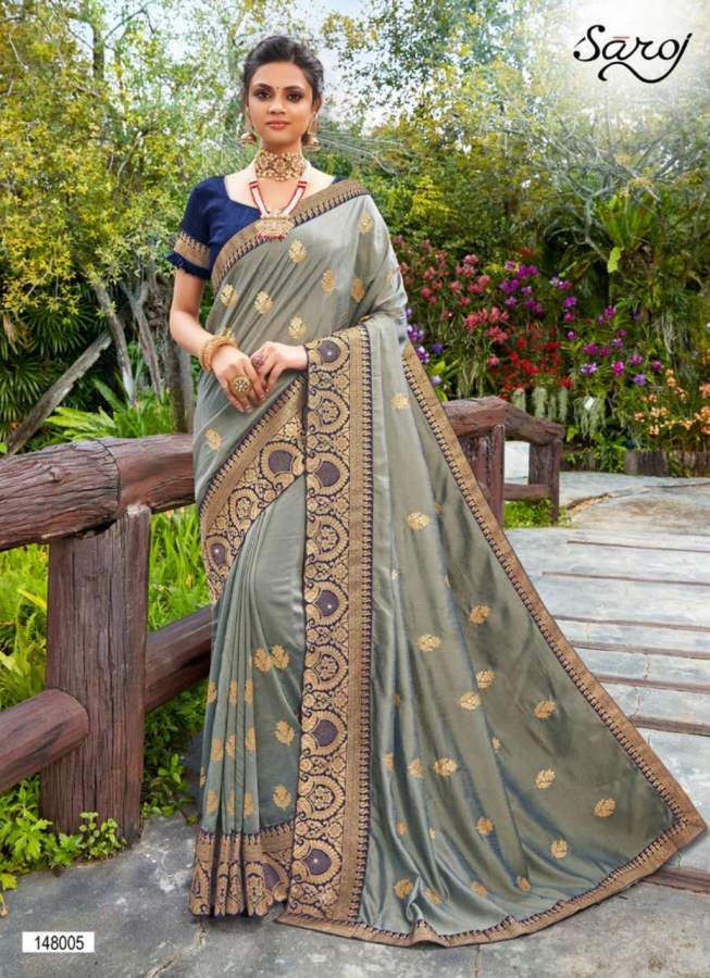 Saroj  Presents Jyotika  Festive Wear Saree Collection
