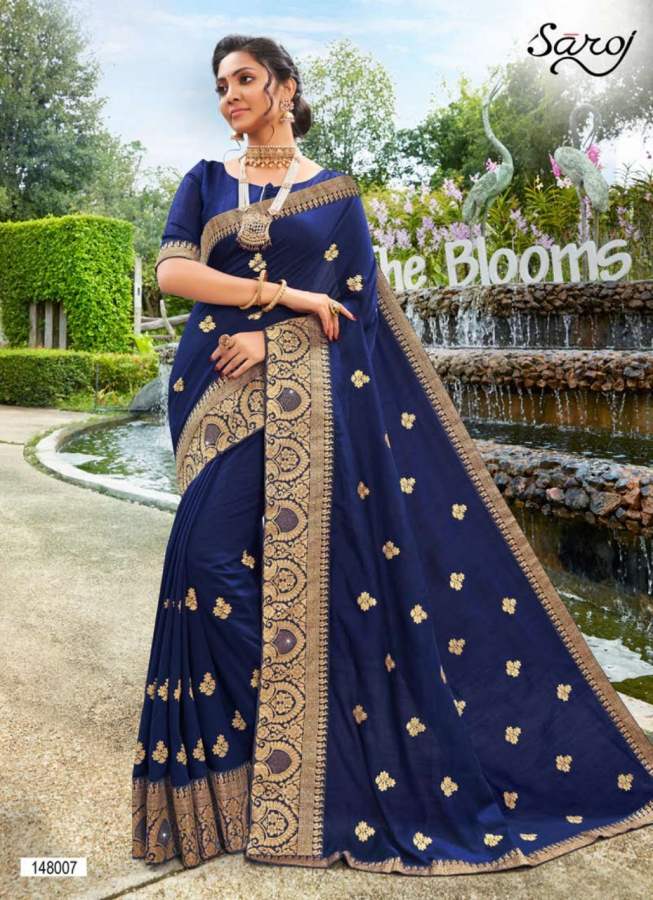 Saroj  Presents Jyotika  Festive Wear Saree Collection