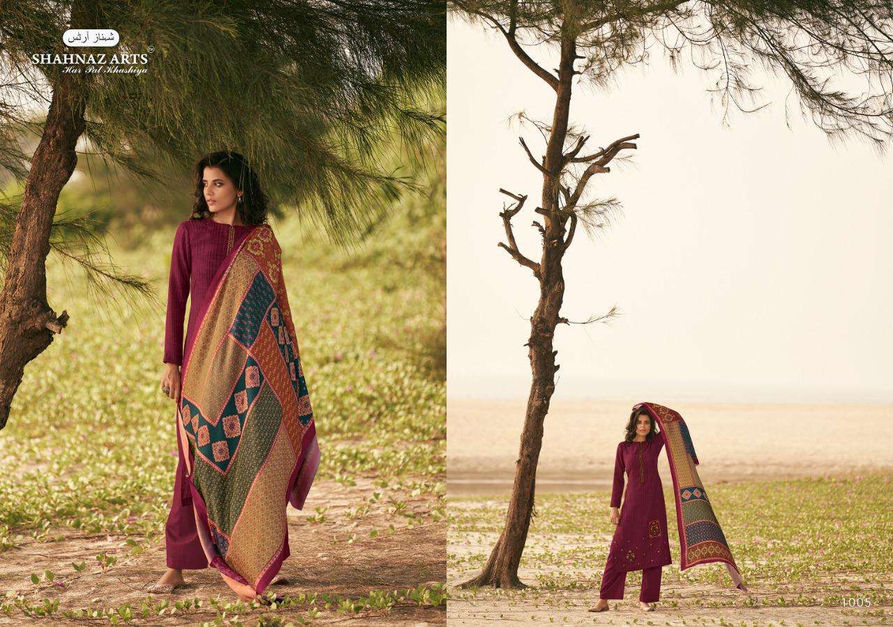 Shahnaz Arts Presents  Zarsa  Designer Dress Material