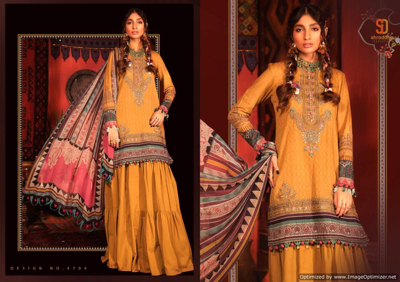 Shraddha  Presents M Print Vol 4 Pakistani Salwar Suits