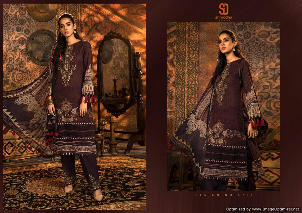 Shraddha  Presents M Print Vol 4 Pakistani Salwar Suits