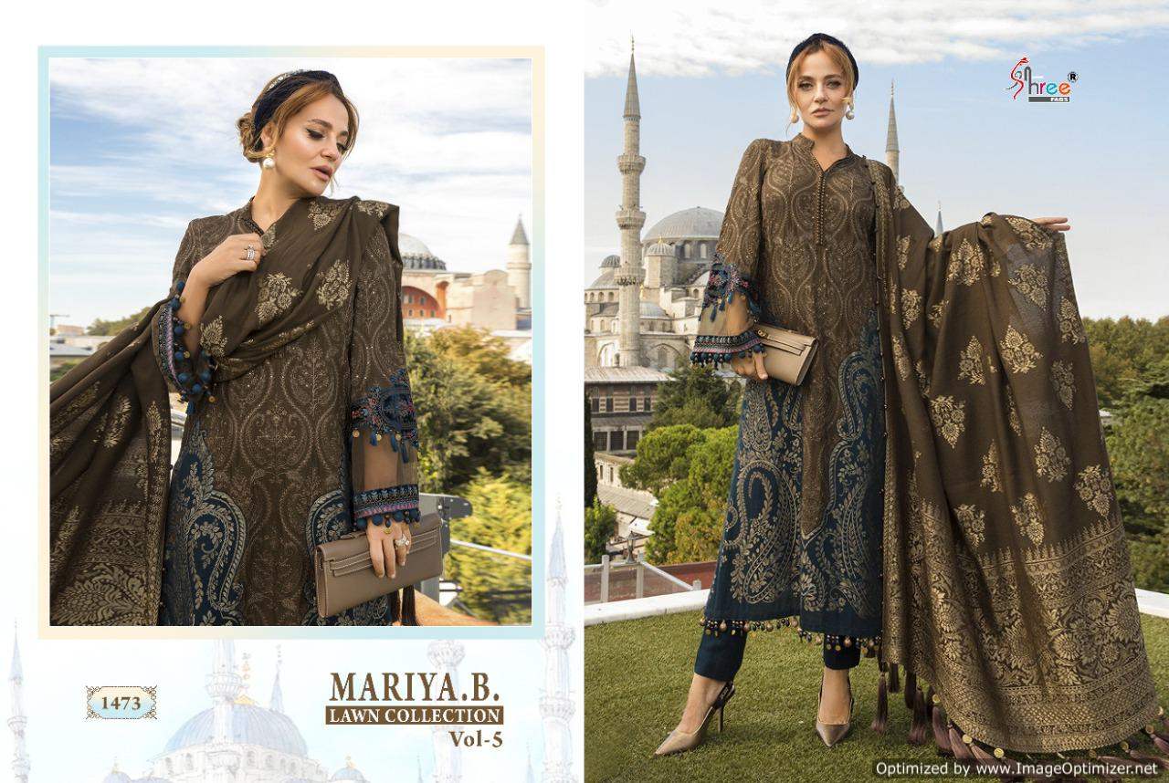 Shree Presents  Mariya B Lawn Collection  Vol 5  Designer Pakistani Suits