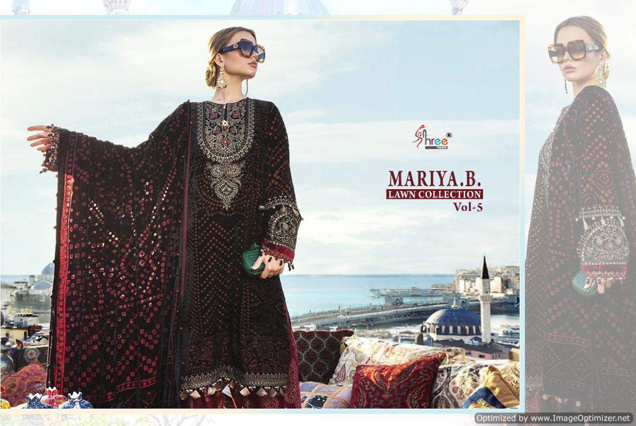 Shree Presents  Mariya B Lawn Collection  Vol 5  Designer Pakistani Suits