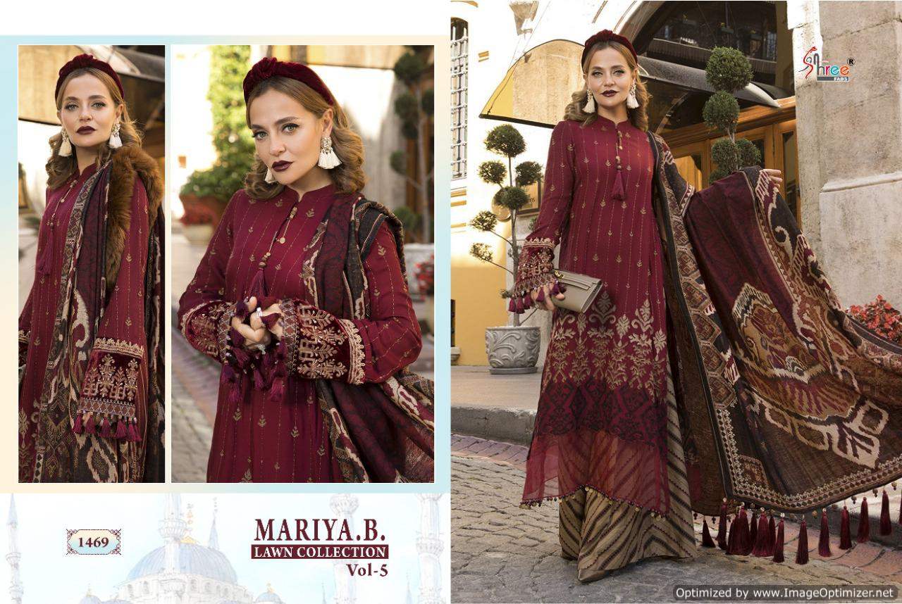 Shree Presents  Mariya B Lawn Collection  Vol 5  Designer Pakistani Suits