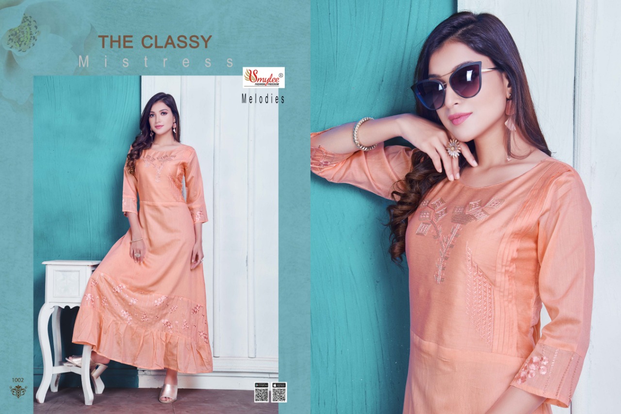 Smylee Presents Melodies Designer Kurti Collection
