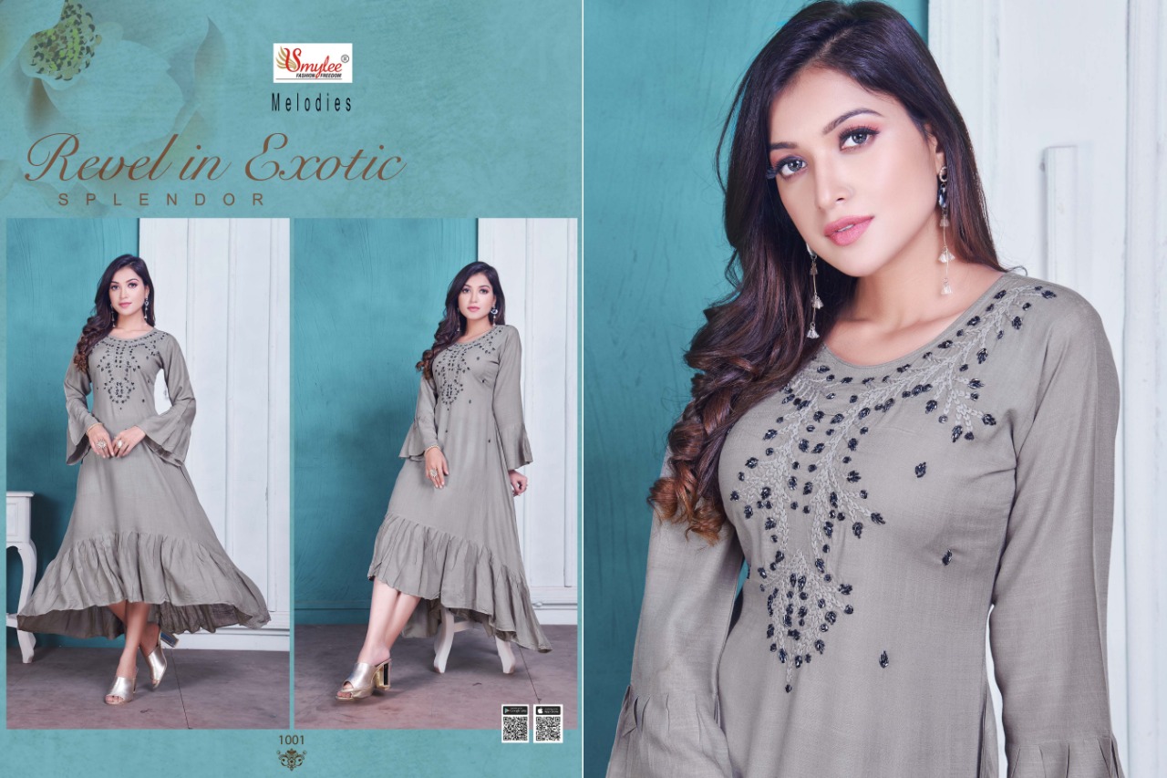 Smylee Presents Melodies Designer Kurti Collection