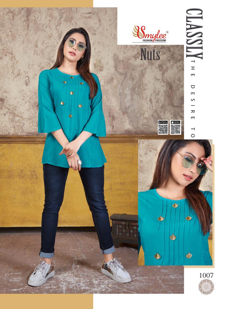 Smylee Presents  Nuts  Western Tops