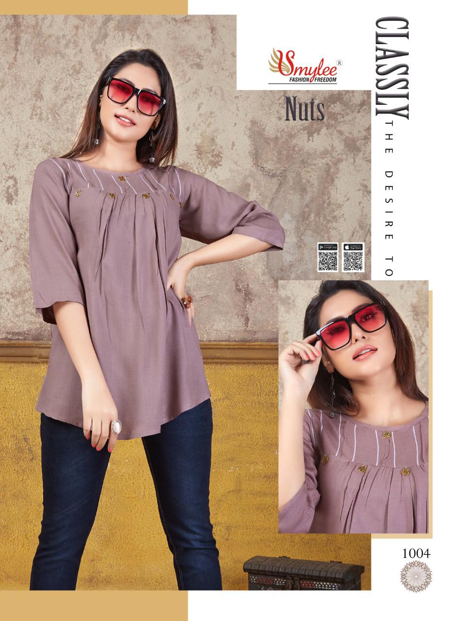 Smylee Presents  Nuts  Western Tops