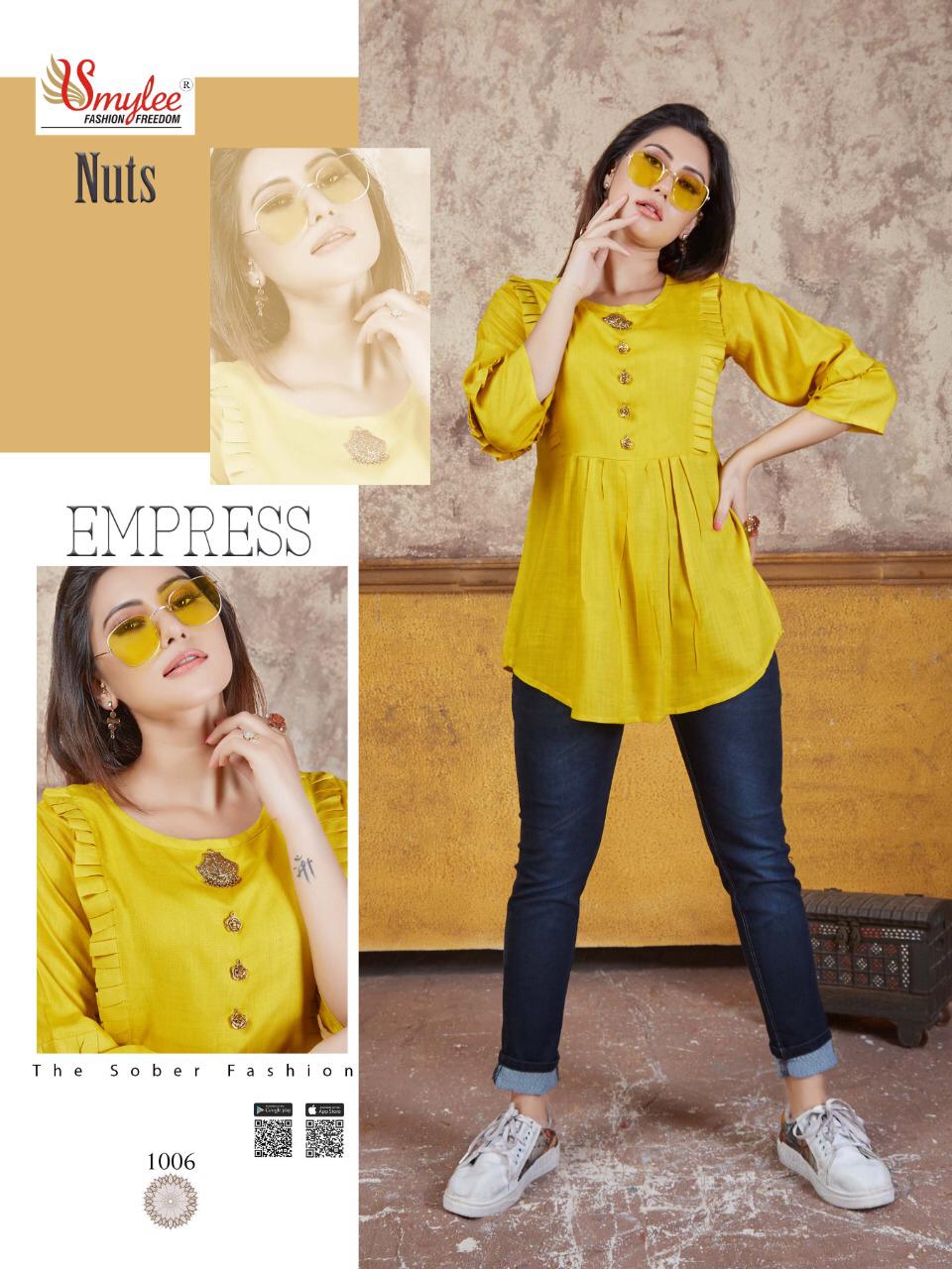 Smylee Presents  Nuts  Western Tops